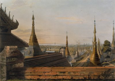 Scena sulla strada orientale da Rangoon verso sud, tavola 13 da 